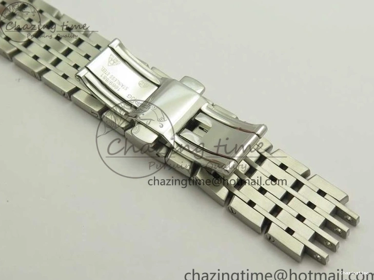0510 De Ville Hour Vision 41mm SS VSF 1:1 Best Edition White Dial on SS Bracelet A8500 Super Clone Casual 7946